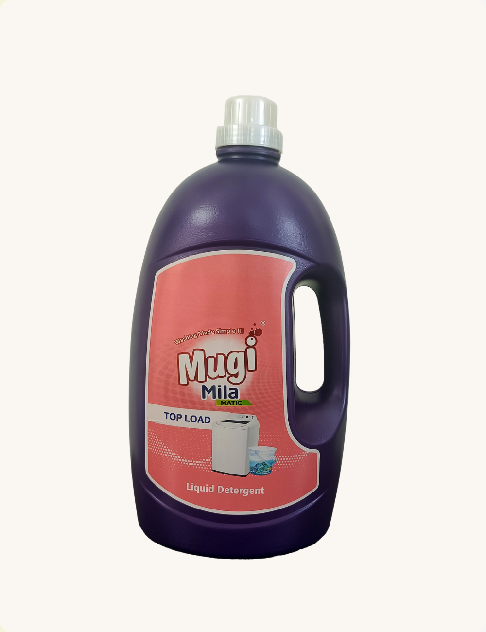 Mugi Mila Top Load Liquid Detergent - 5l