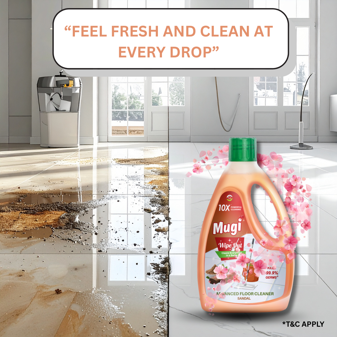 Mugi Wipeout Floor Cleaner Sandal 1L