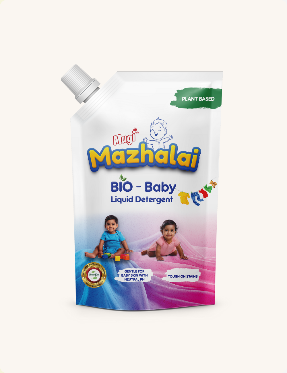 Mazhalai Bio baby liquid detergent Organic 500ml