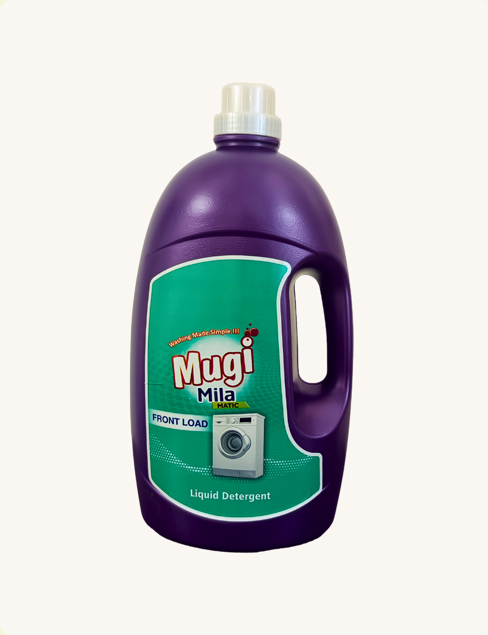 Mugi Mila Front Load Liquid Detergent - 5l