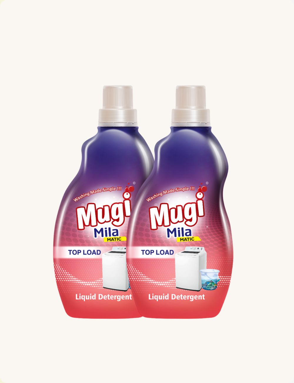 Mugi Mila Top Load 1000 Buy 1 Get 1 Free