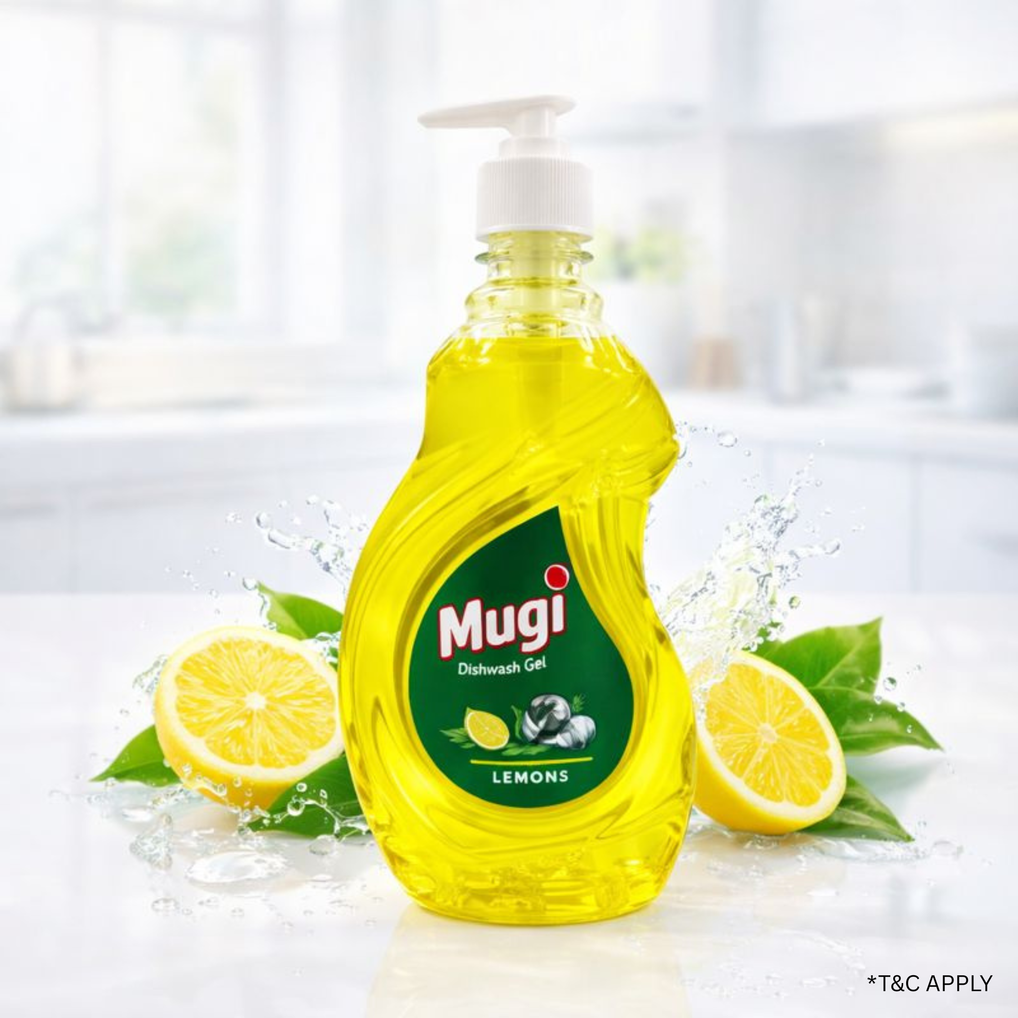 Dishwash Gel Lemon 500ml (Pack of 2)