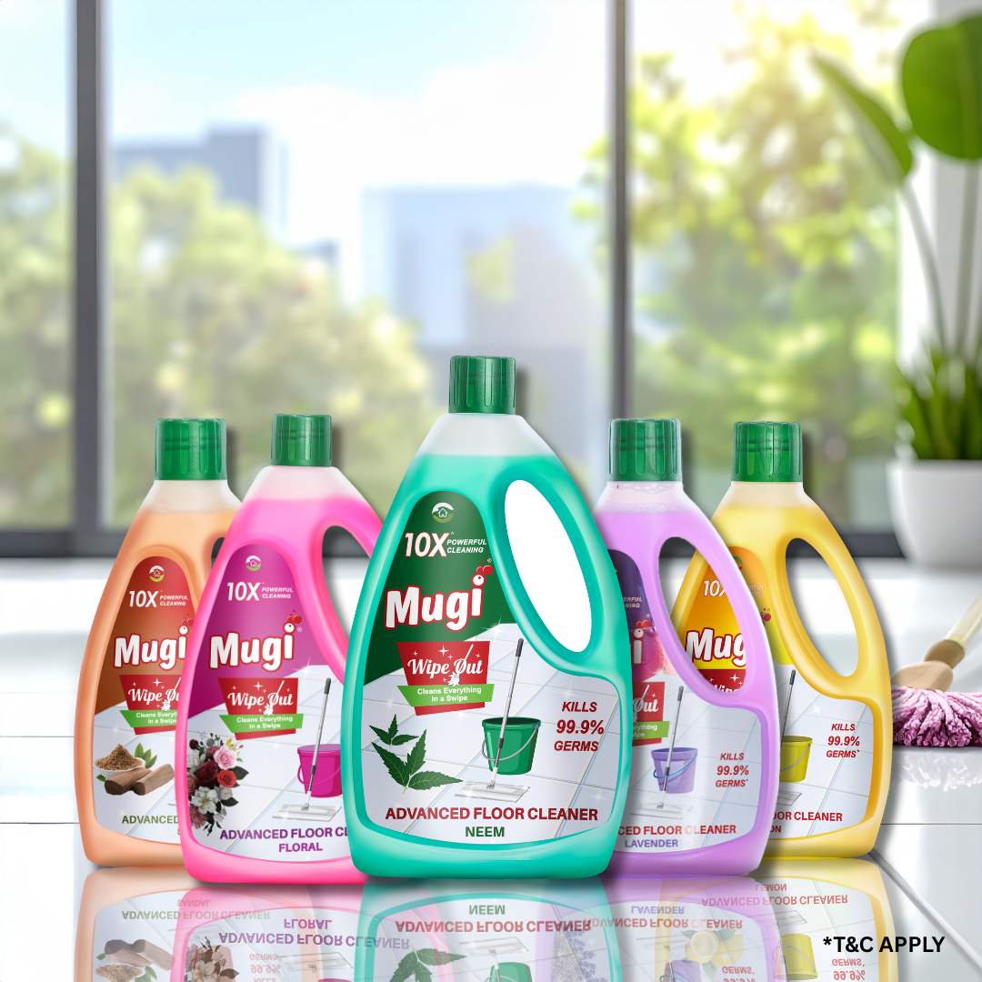 Mugi Wipeout Floor Cleaner Neem 1L