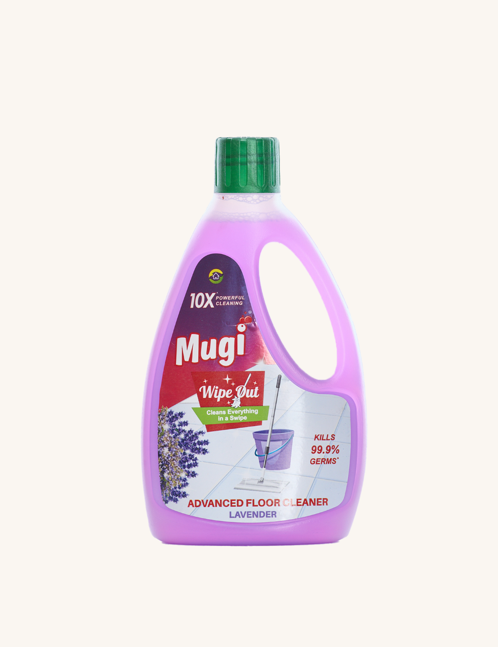 Mugi Wipeout Floor Cleaner - Lavender - Buy 500ml