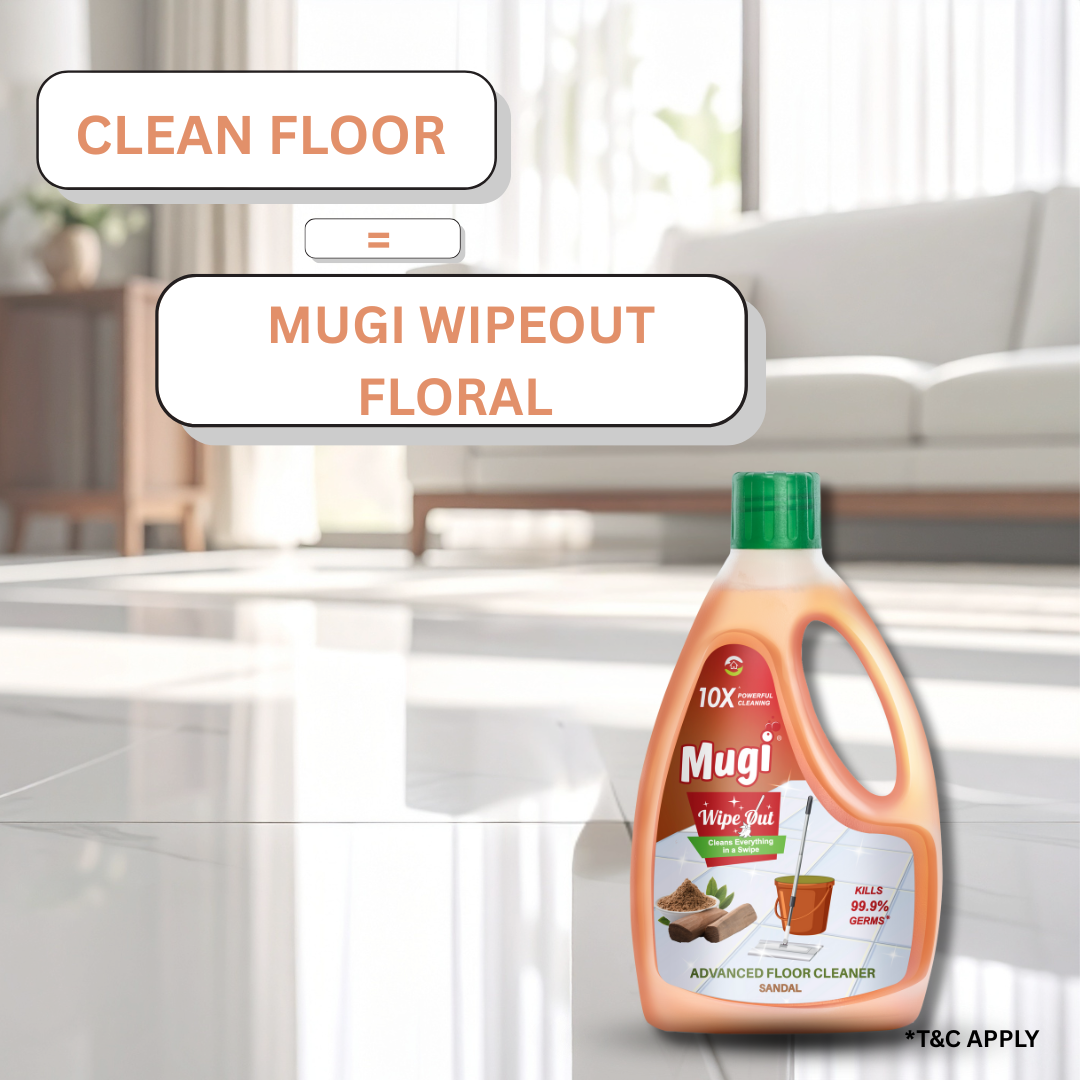 Mugi Wipeout Floor Cleaner Sandal 1L