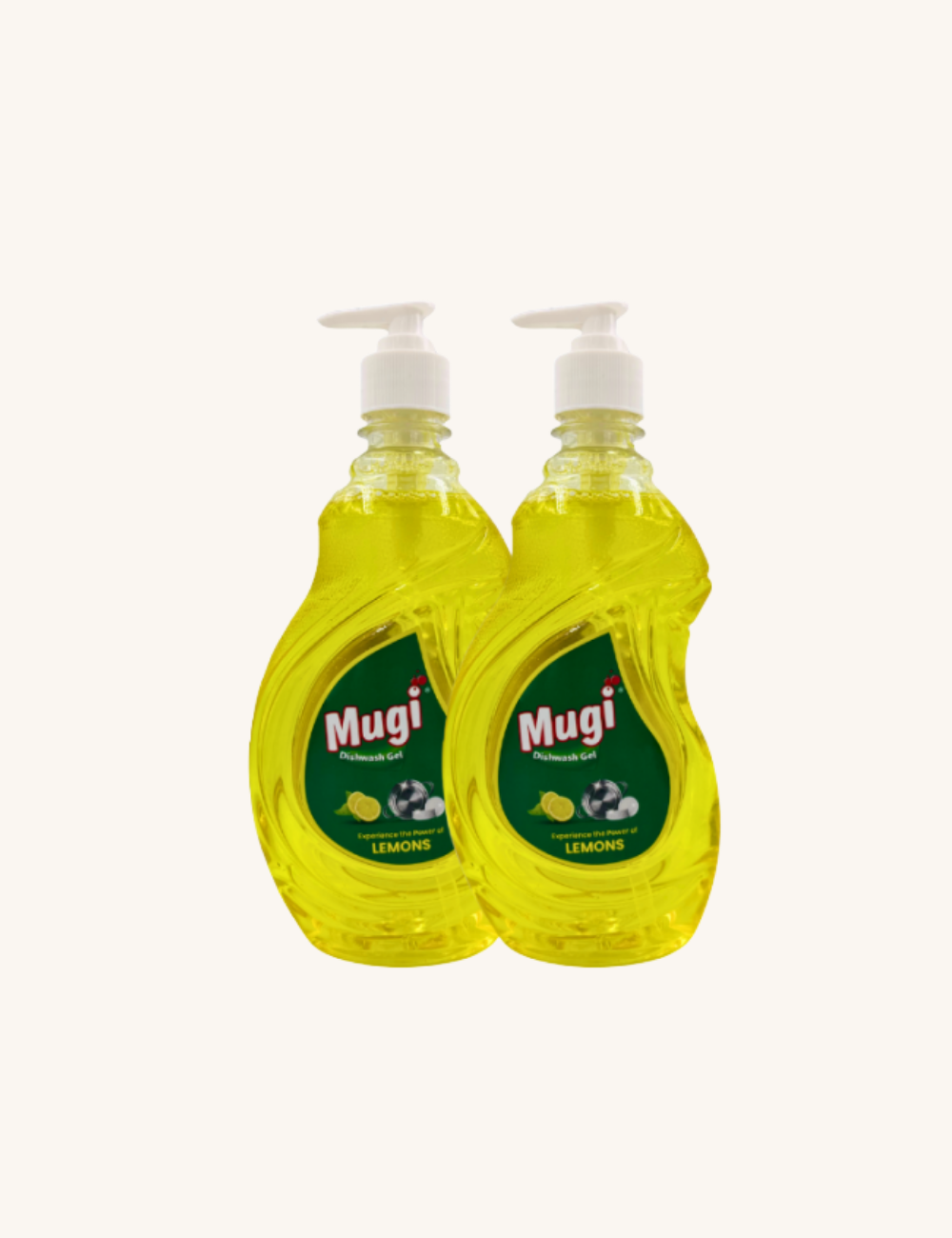 Dishwash Gel Lemon 500ml (Pack of 2)