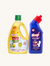 Mugi Wipeout Floor Cleaner + Spotless Toilet Cleaner Combo - 500ml