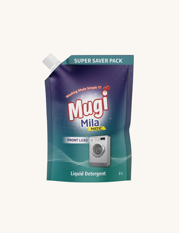 Mugi Mila Front Load Liquid Detergent 2000ml Pouch
