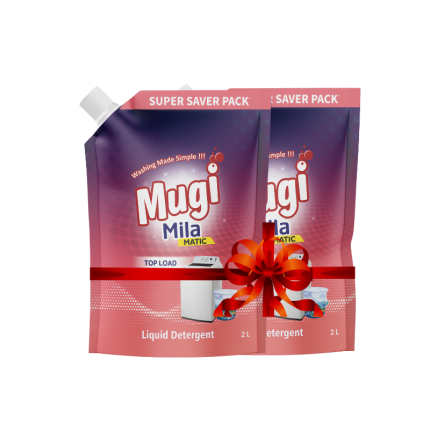 Mugi Mila Top Load 2L Pouch (Pack of 2)