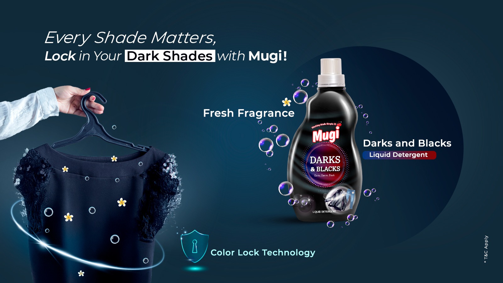 Darks and Blacks Liquid detergent